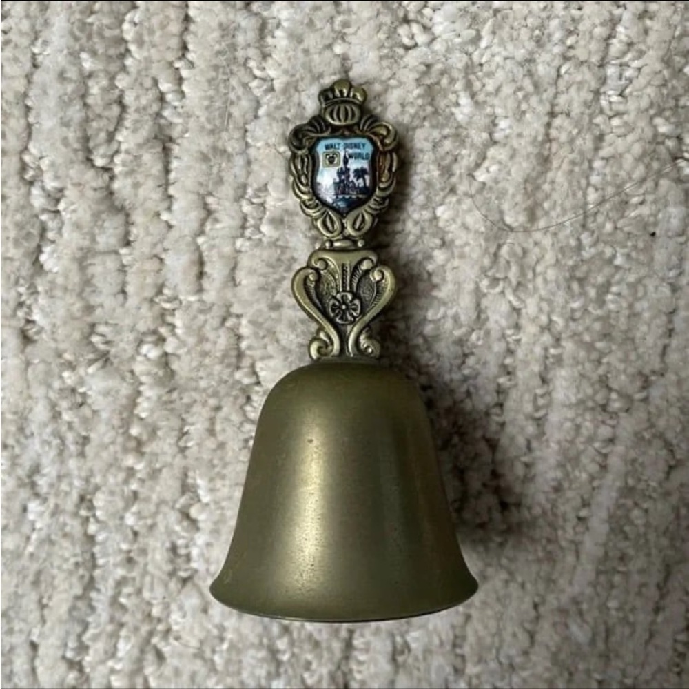 Vintage 1960s Disneyland Enamel Dinner Bell Klepa Arts of California